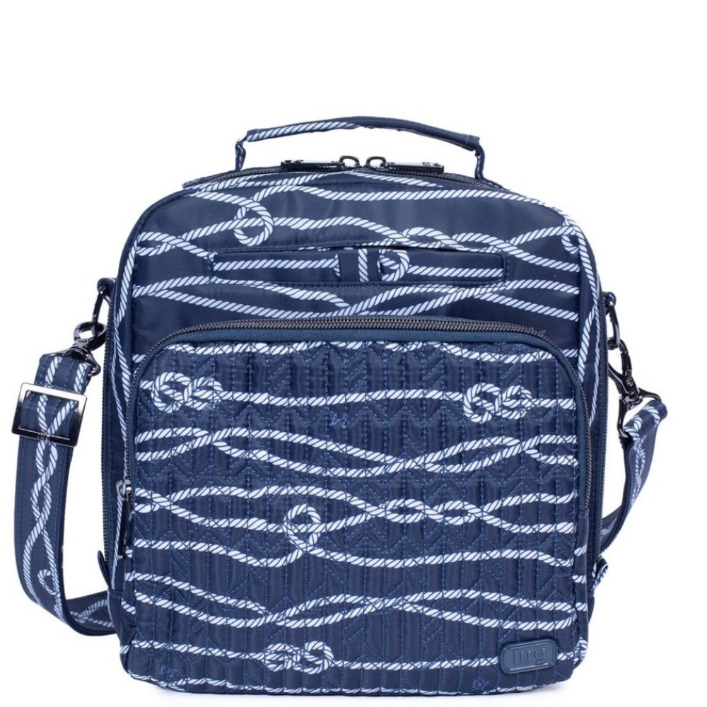 Lug RANGER NAUTICAL NAVY Crossbody Bag with Removable Adjustable Strap EUC